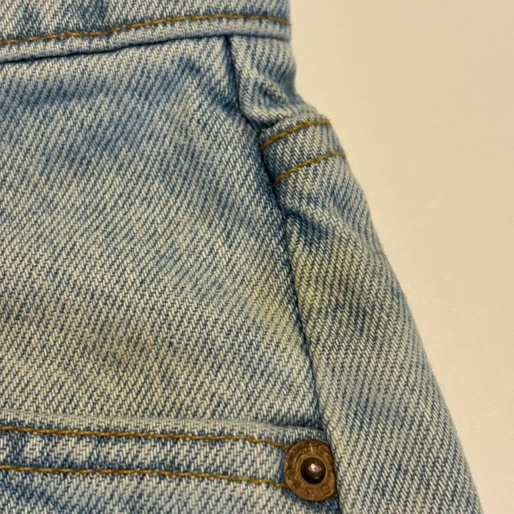 Levi's 550 Denim Shorts Mens 30 Light Wash Orange Tab Relaxed Fit Vintage 36550